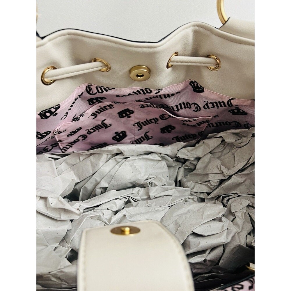 Juicy Couture The Key To Juicy Tote Daydreamer Tote Bag Liquorice Black NWT - Picture 5 of 5